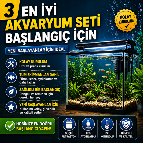 En İyi Akvaryum Seti Başlangıç İçin